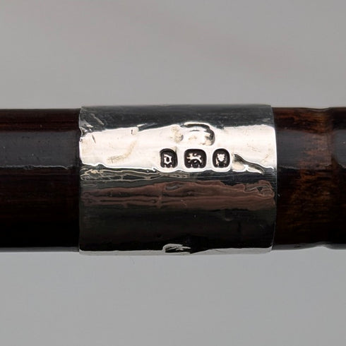 1919 年英國古董女士彎柄手杖 76 厘米